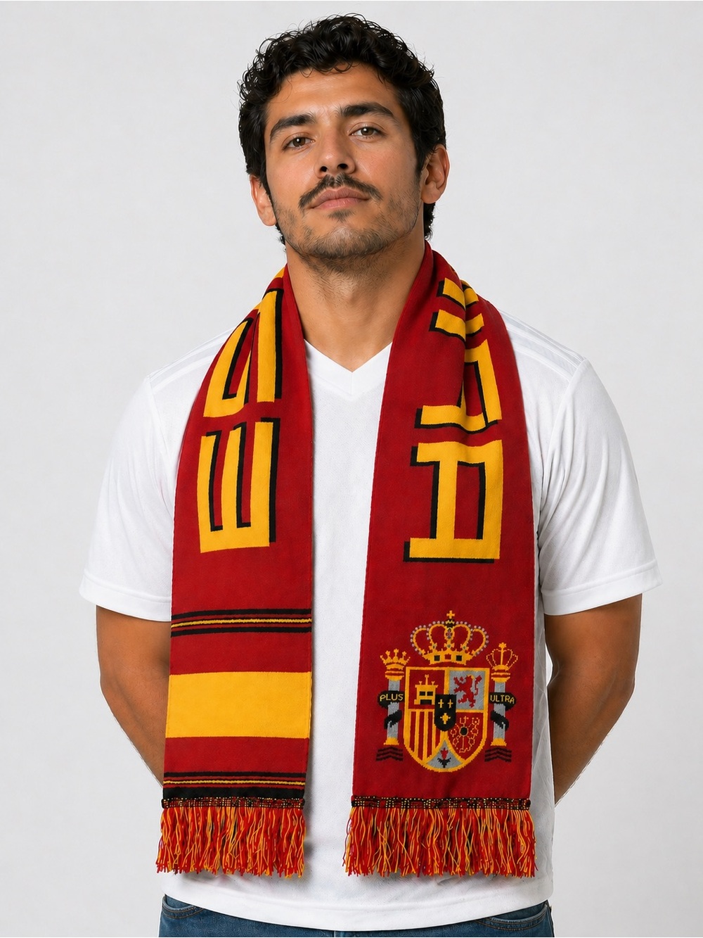 España Spain National Football Team Reversible Soccer Fan Scarf
